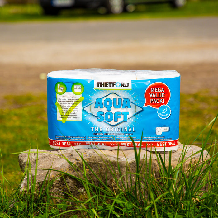 Toilettenpapier Aqua Soft 6er Pack