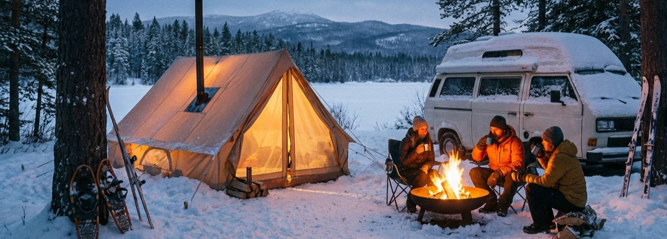 Winterfest unterwegs: Tipps von Camping Würdig