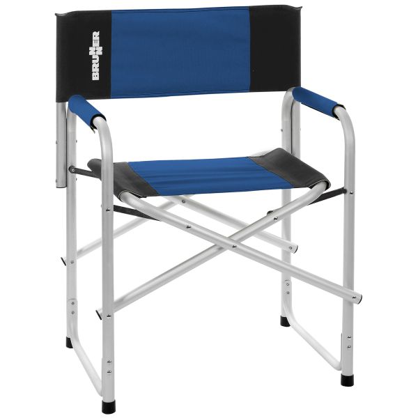 Regiestuhl Bravura, blau / schwarz