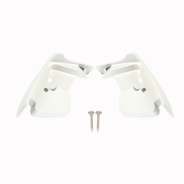 Frontblendenendkappen TO 5200 weiß, Satz links und rechts