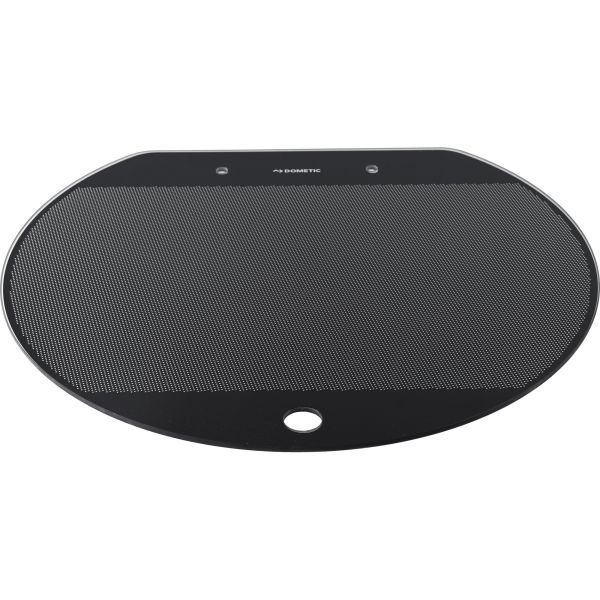 Glasabdeckung für Dometic-Rundspülbecken SNG 420, Beckendurchmesser 42 cm, neu