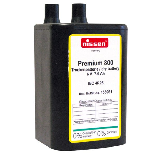 Hochleistungsbatterie IEC 4R25 Cadmiumfrei