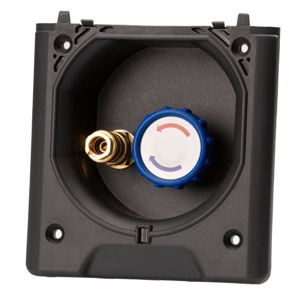 Außendusche mit Mischer 13 ohne Schalter, schwarz