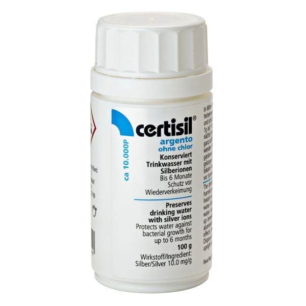 certisil argento CA 10.000 p, 100 g Pulver, SB-verpackt
