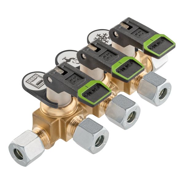 GOK Verteilerblock KSV-AB kurz 3 Abgänge, ø 10 mm