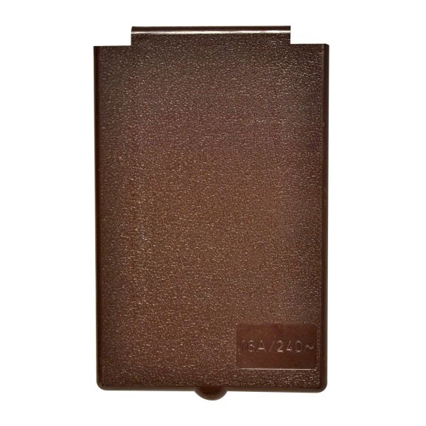 Ersatzdeckel braun, SB-verpackt