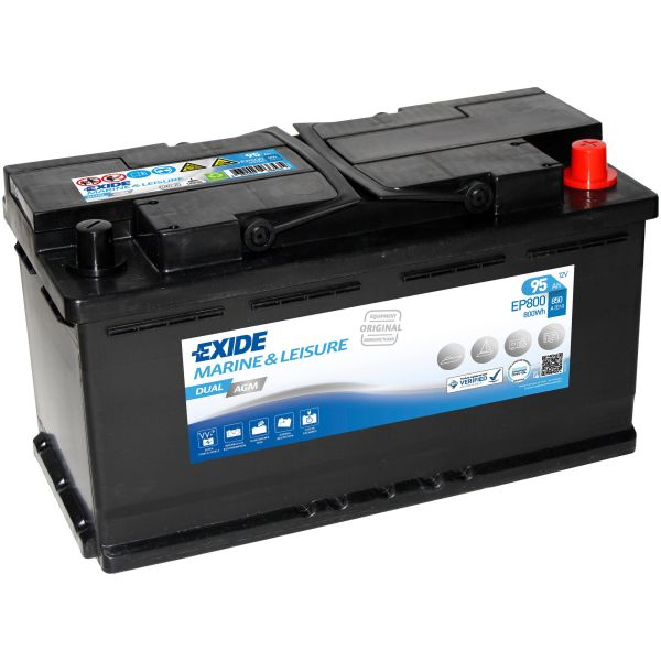 Batterie EXIDE Dual AGM Typ EP 800