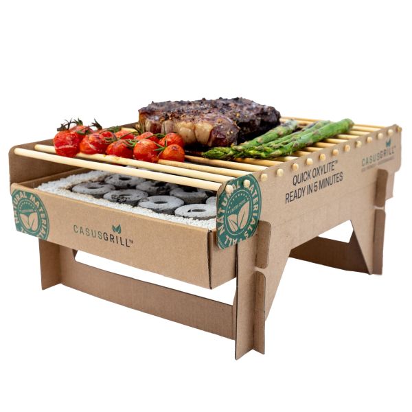 CasusGrill™ Einweggrill 31 x 14 x 24,5 cm