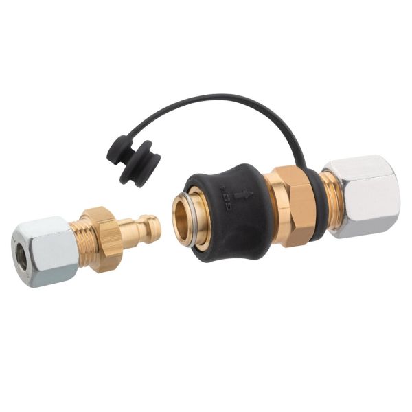 GOK Steckkupplung Set Typ SKU-QR RVS 8 x SKU und STN x RVS 8