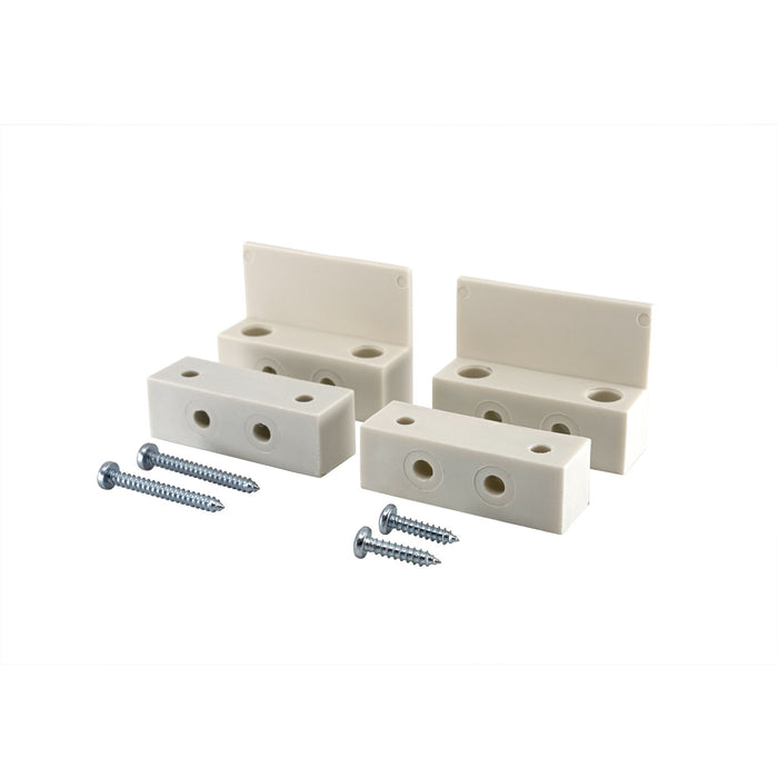 Montageadapter (2 Paar) weiß