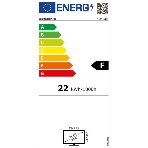 TV alphatronics K-24 SB+, 12 / 230 Volt