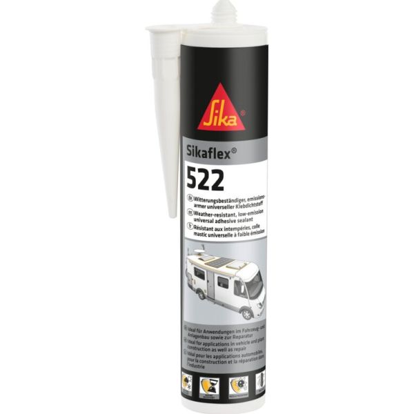 Sikaflex®-522 schwarz, 300 ml