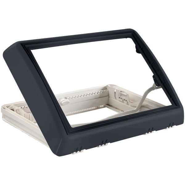 Dachfenster Midi Heki Style Bügel, ohne Zwangsbelüftung, grau