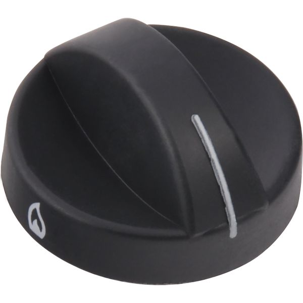 Bedienknopf schwarz für Dometic-Kocher und Kombinationen EK 2000, CE88 und CE94, 2 Stück