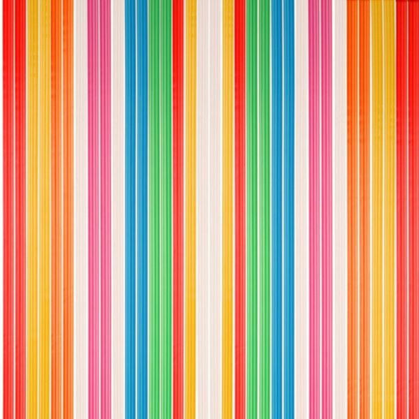 Streifenvorhang  90 x 200 cm, bunt