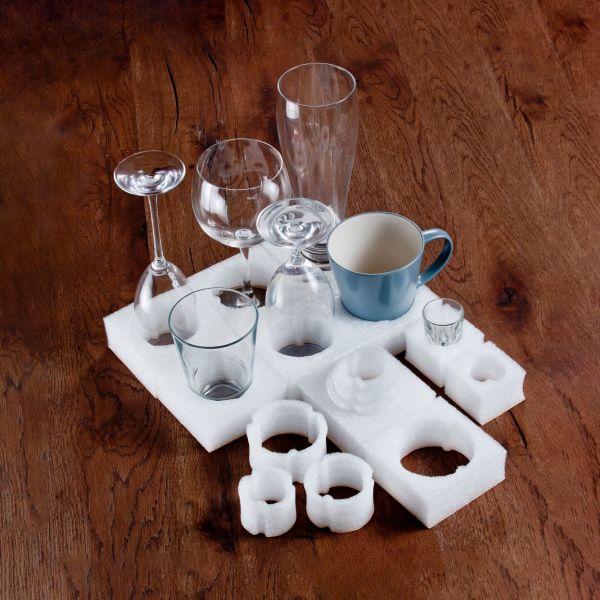 Glassicherungstray Glas- und Porzellanschutz