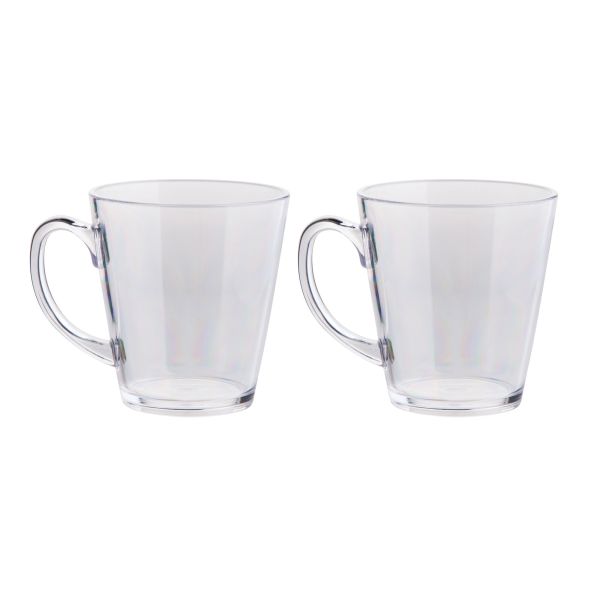 Teeglas 2er-Set, klar, 400 ml