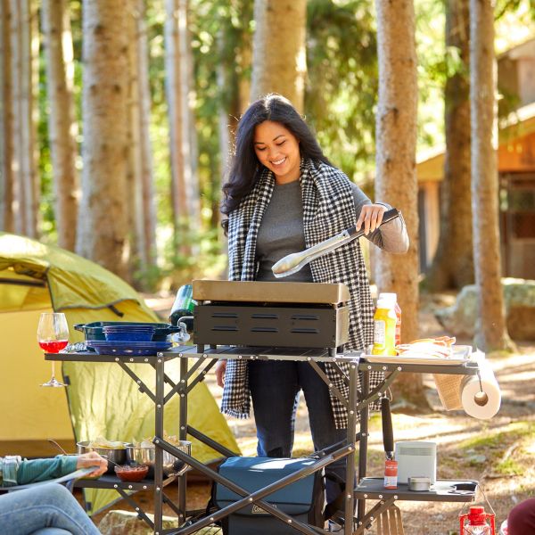 Campingküche Slim-Fold Cook Station™ schwarz