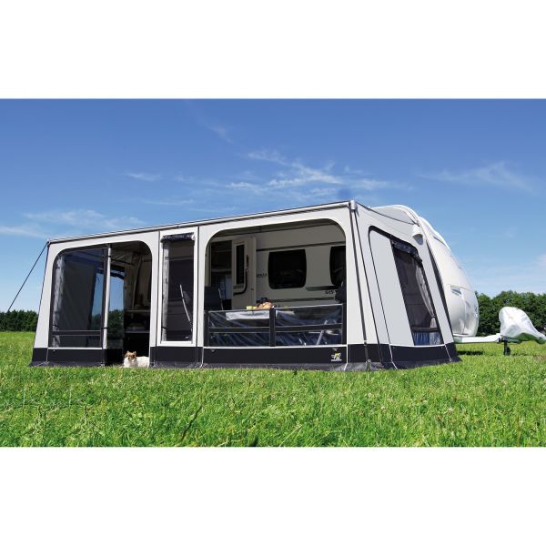 WIGO-Markisen-Set Rolli Plus Lounge, Größe 8b, Umlaufmaß 930 - 964 cm, Auszug 2,5 m