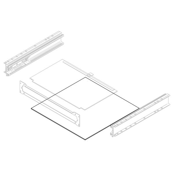 Gehäuseplatte unten Thule Slide-Out V19 Ducato 550
