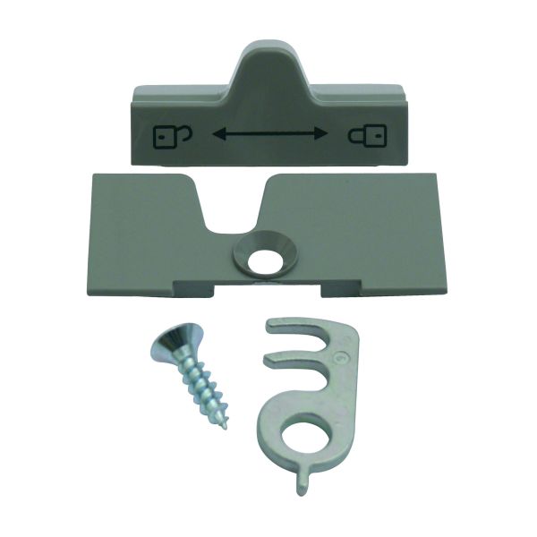 Türverriegelung, grau für Dometic-Kühlschränke RM 727X, 729X,736X, 7371, 7390, 7391, 740X, 754X