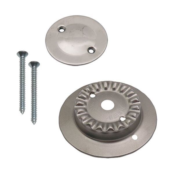 Kit Brennerkorpus, mit 1 Loch, und Brennerdeckel Inox ø 6 cm für Dometic-Kocher