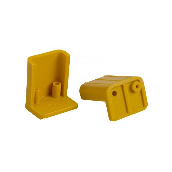 Montageset Heki gelb, Dachstärke 39-46 mm