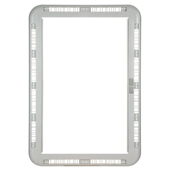 Innenrahmen mit Befestigung – ohne Rollo grau für Heki 2