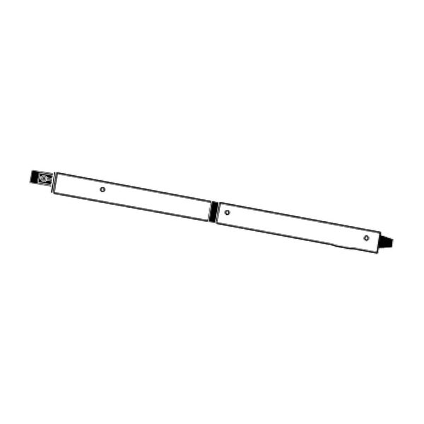 Spannstange Alu G2 2,5 m für Sun- und Rain-Blocker-Side