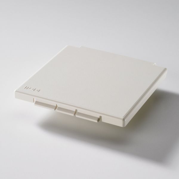 Ersatzdeckel cremeweiß, SB-verpackt