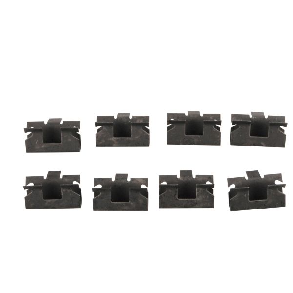 Befestigungsklammern Rolloführungsschiene für S3+S4, 1 Satz = 8 Stück