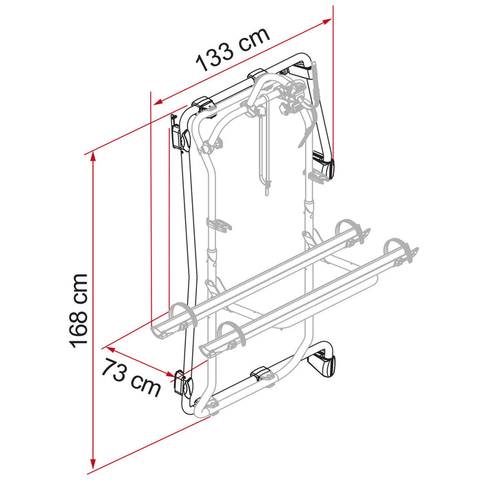 Kit Carry Bike Frame Mercedes-Benz Sprinter W907/W910