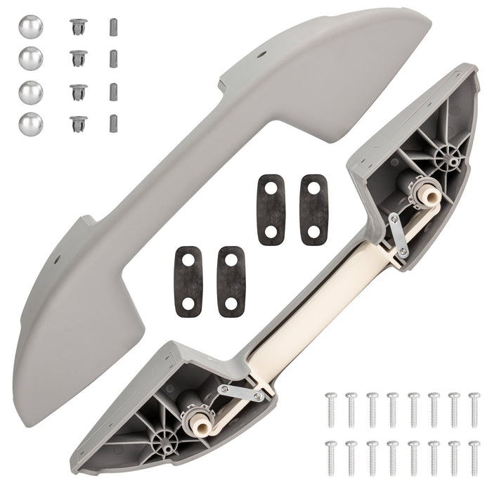 Griff ohne Klappgestänge grau für Heki 1