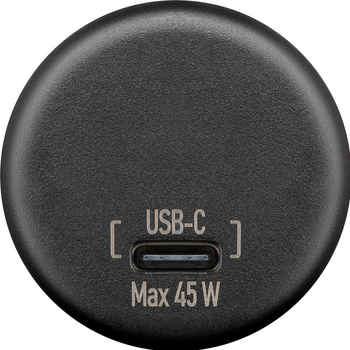 Single Einbaucharger USB-C 45 Watt