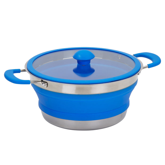 Faltbarer Topf Indigo ø 26 cm, 4 Liter