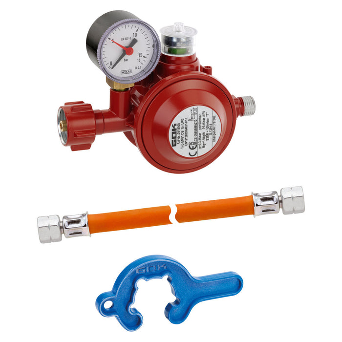 In- /Outdoor Anschlussset Regler und Schlauch, SB-verpackt