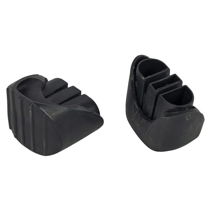 Fußstopfen schwarz, 4 St.