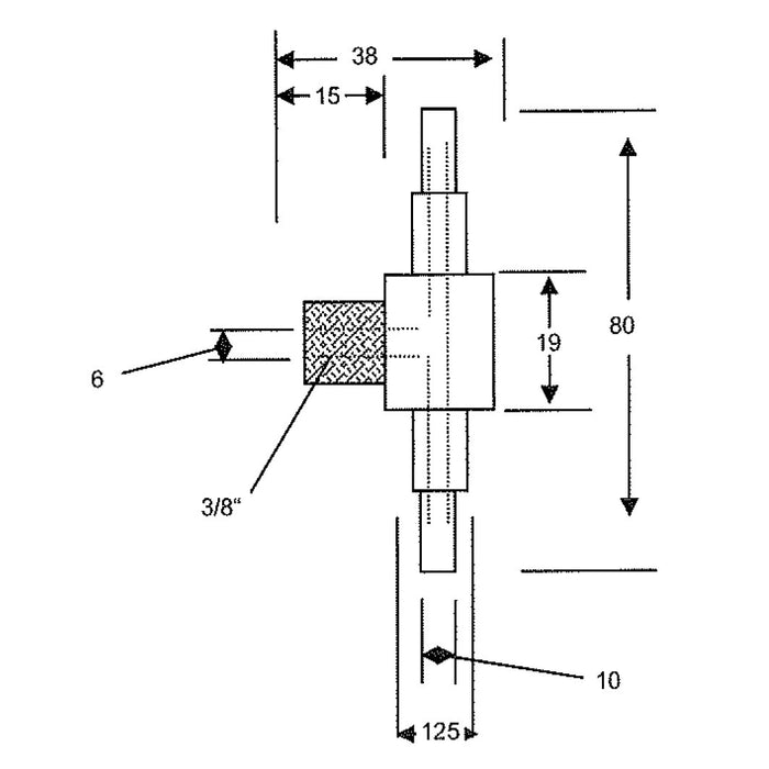 T-Anschluss für Druckausgleichstank