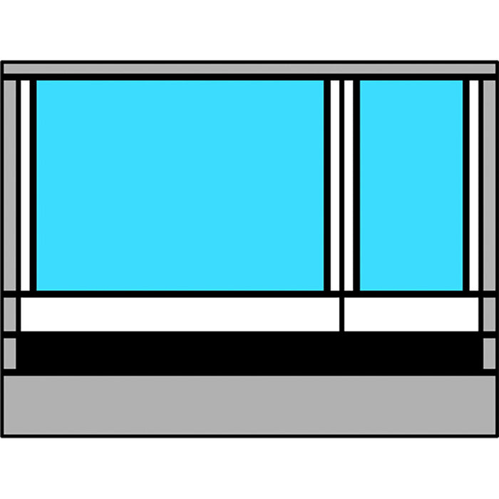 Vorderteil Residence G3 für Markisenlänge 3,5 m, Höhe S / M / L / XL