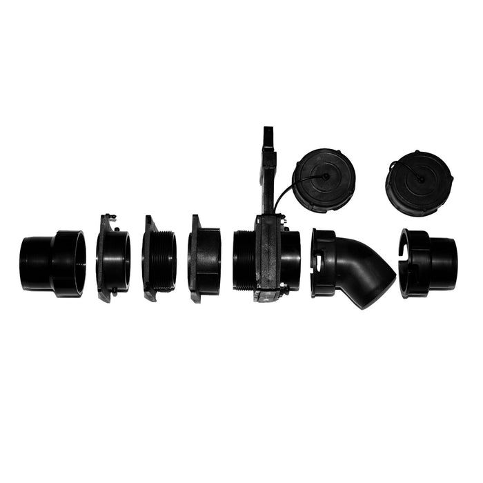 Verschlussdeckel Bajonettverriegelung 3 Zoll