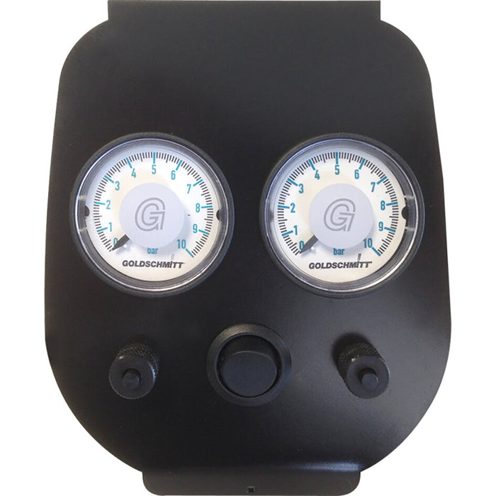 Goldschmitt-Luftfedersystem, Zweikreis, inkl. Fahrerhausbedienteil für Ford Transit Bj. 2014/05 - 2019/06, eckige Achse