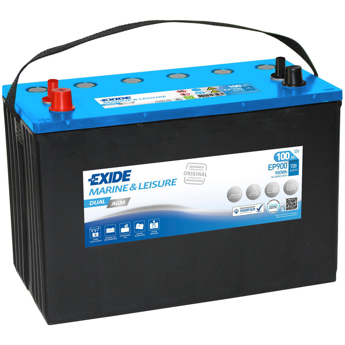 Batterie EXIDE Dual AGM Typ EP 900