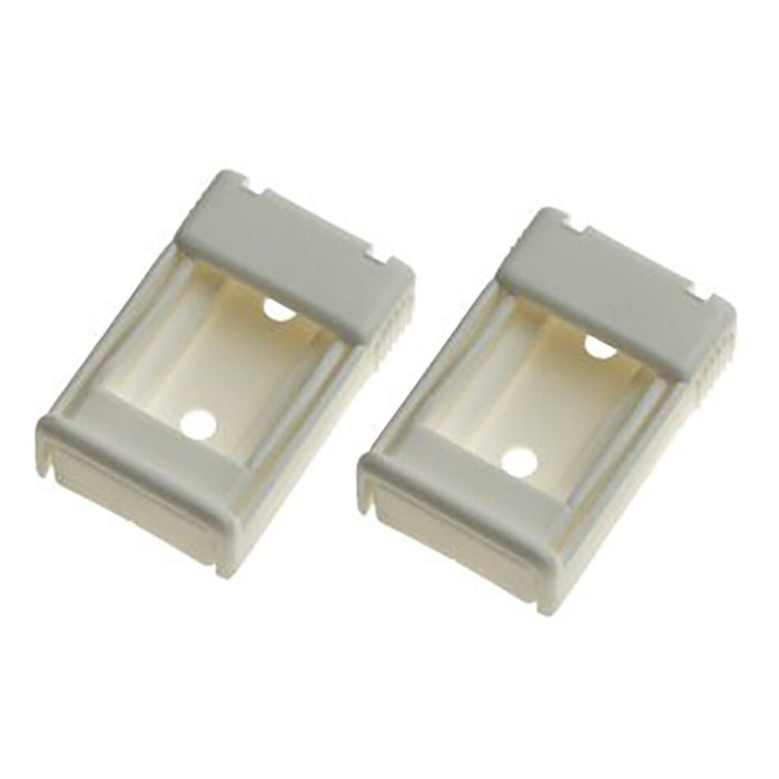 Stützfußhalter für Fahrzeugwand, 2 Stück, weiß