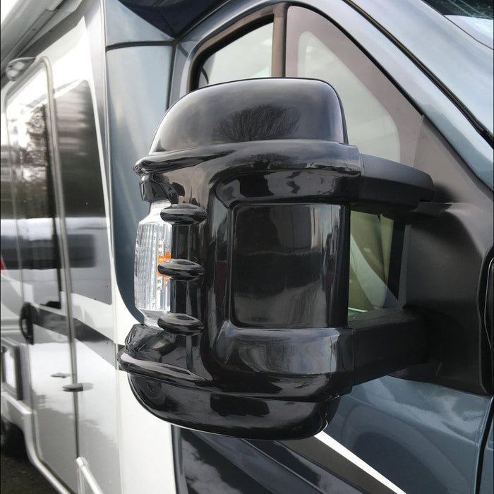 Spiegelschutz Fiat Ducato 2 Stück, schwarz