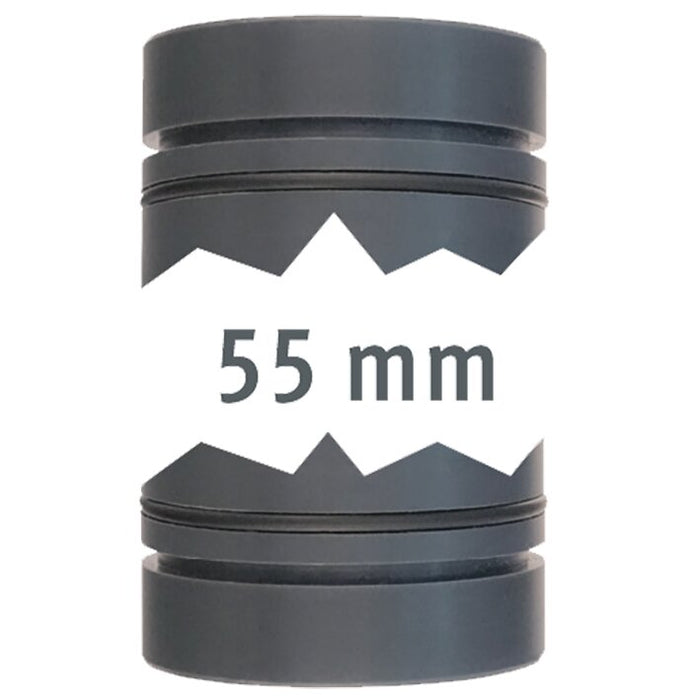 Rohrstecksystem LILIE GrauGELB 5,5 cm