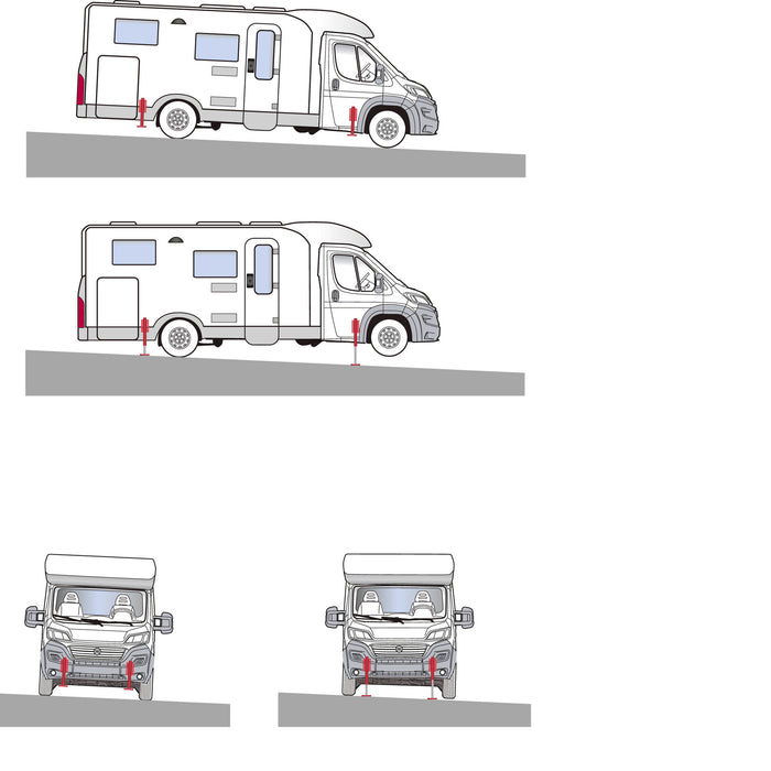 Quick-Lift Hydraulic für Fiat Ducato ab Bj. 2006/07 mit SLC-Chassis