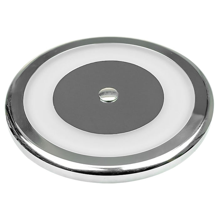 Aufbauleuchte mit Dimmschalter ø 106 mm, chrom