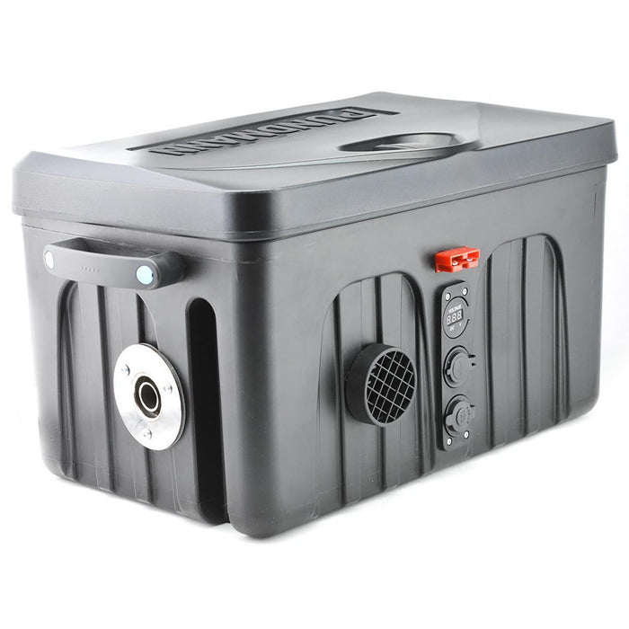 Mobile Standheizung PUNDMANN Tank und LifePO Batterie