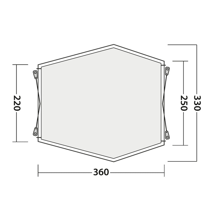 Buszelt Woodcrest 330 x 230 x 360 cm