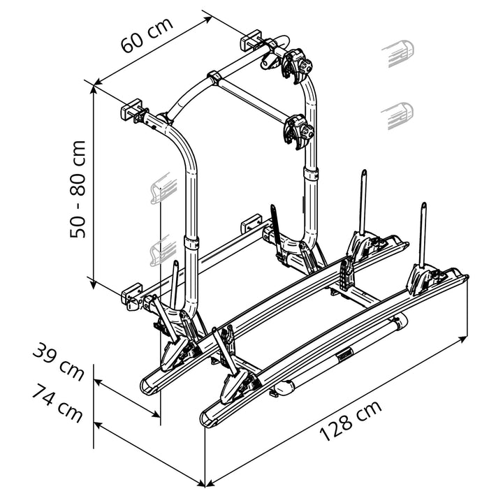 Fahrradträger Thule Elite G2 short Version